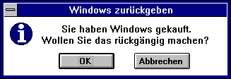 Windows ist ein benutzerfreundliches Betriebssystem. Es ist in der Wahl seiner Freunde jedoch sehr w�hlerisch.